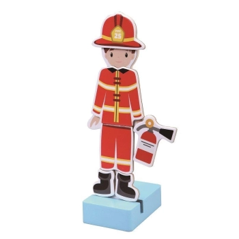 Magnetyczna układanka, ubieranka dla dzieci - zawody Lelin